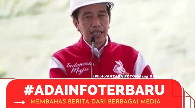 Jokowi sentil birokrasi PLN saat resmikan dua PLTA di Sulawesi.